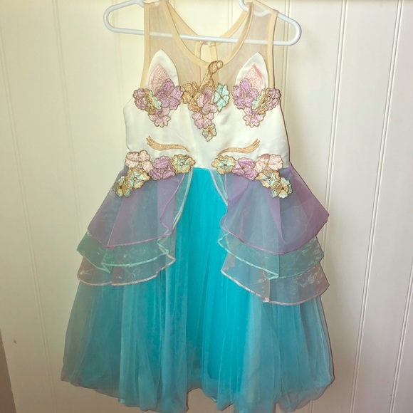 unicorn dress size 5
